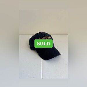 Carpe Diem Captain Dad-Hat Navy & Yellow